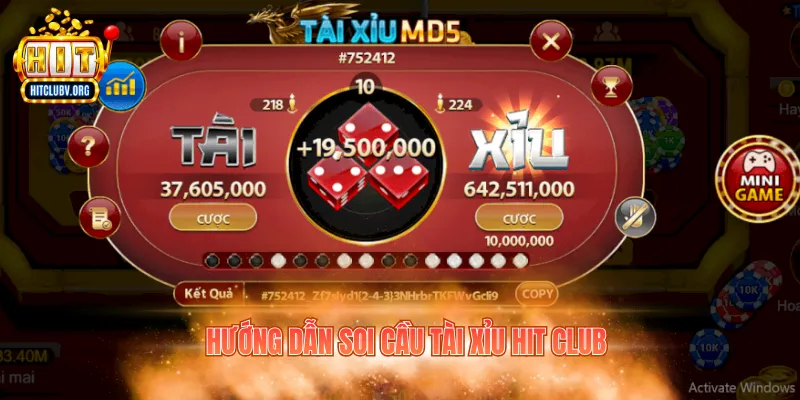 Hướng dẫn soi cầu tài xỉu HitClub